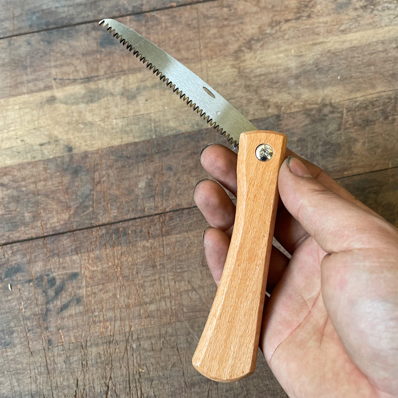 Mini hand saw fine tooth woodw - Bonsai Saw Folding ulasan dan harga