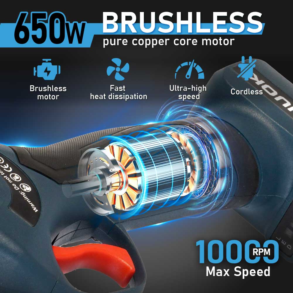 SNUOK 12V Brushless Electric P - Bonsai Garden Plants ulasan dan harga