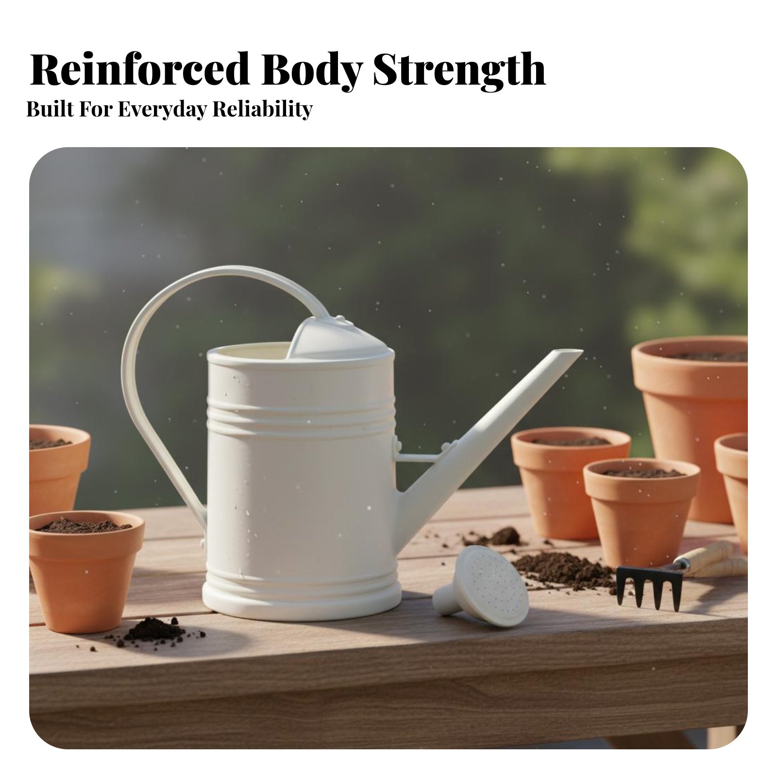Watering Can with Long Spout P - Bonsai Garden Plants ulasan dan harga