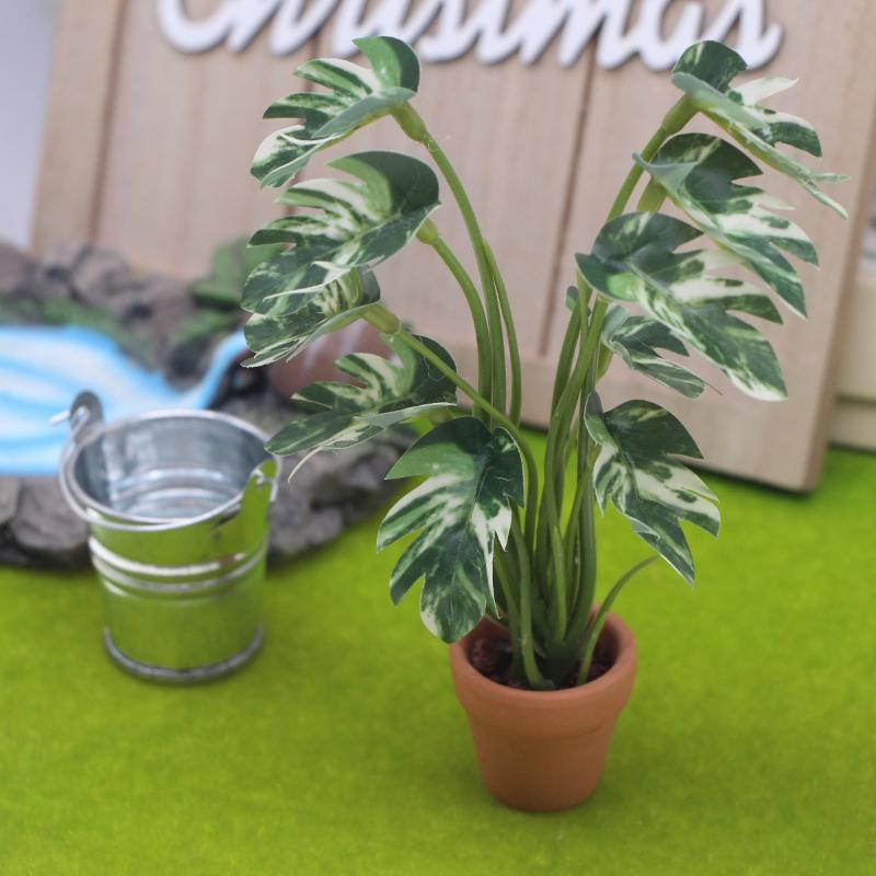 New.1PC 1/12 Dollhouse Simulat - Bonsai Garden Plants ulasan dan harga